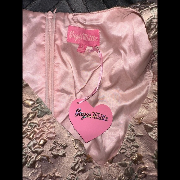 Sugar Thrillz Dolls Kill ‘TEA & CIRCUMSTANCE’ Romper NWT XL - Picture 7 of 12